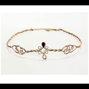 Black and Gold Crown